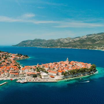 Suggested 2 week sailing itinerary from Sibenik (South)